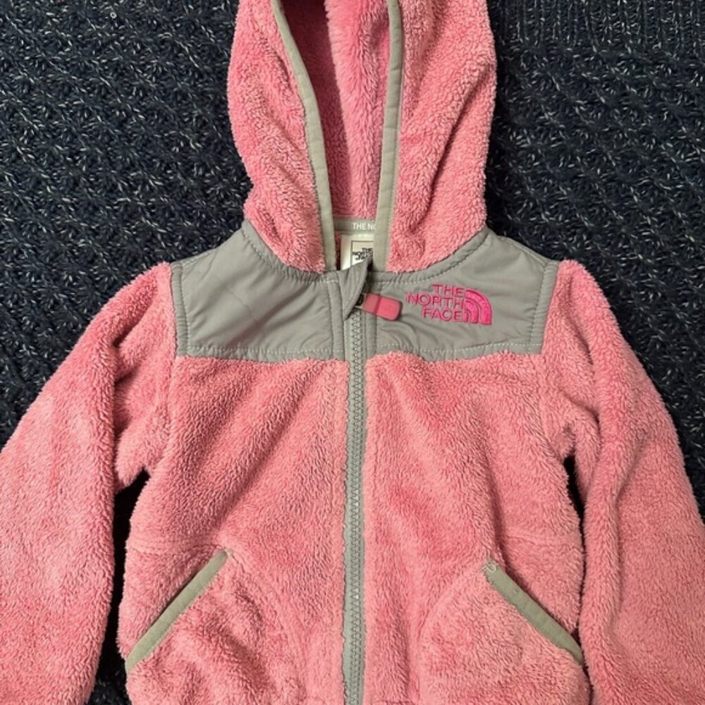 The North Face Baby Pink Fleece Jacket 6-12M
